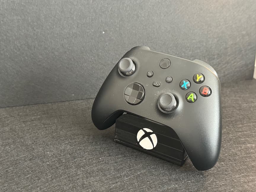 XBox controller in stand